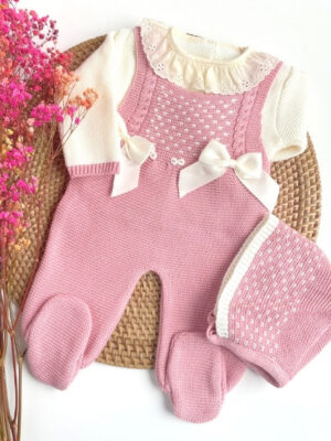 Peto Jacquard con lazos
